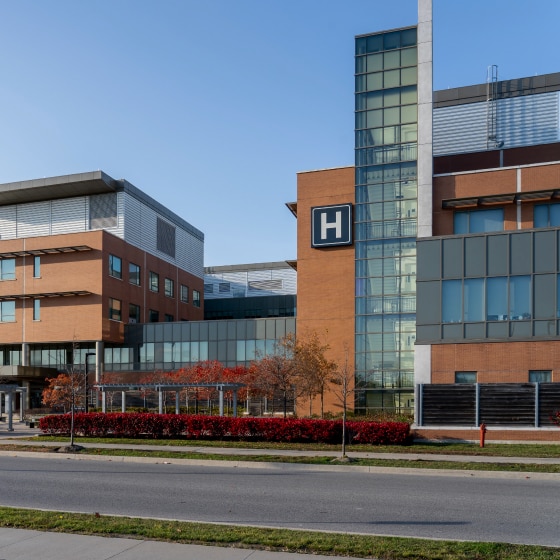 Image of a medical building or hospital