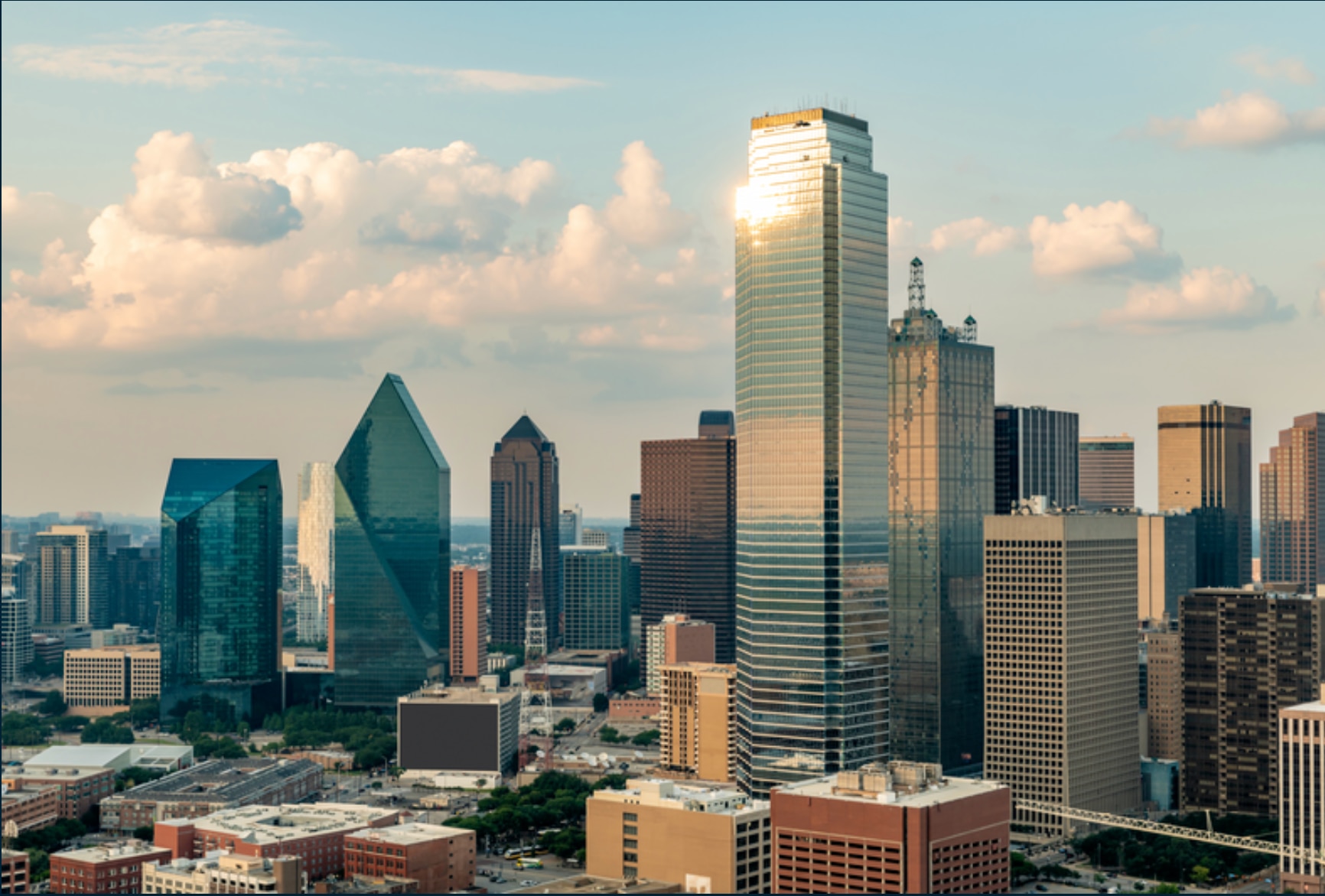 Dallas city skyline