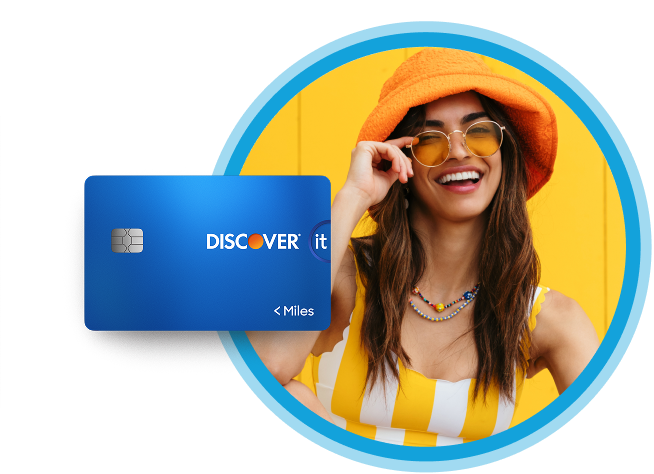 Discover it Miles Travel Credit Card beach design