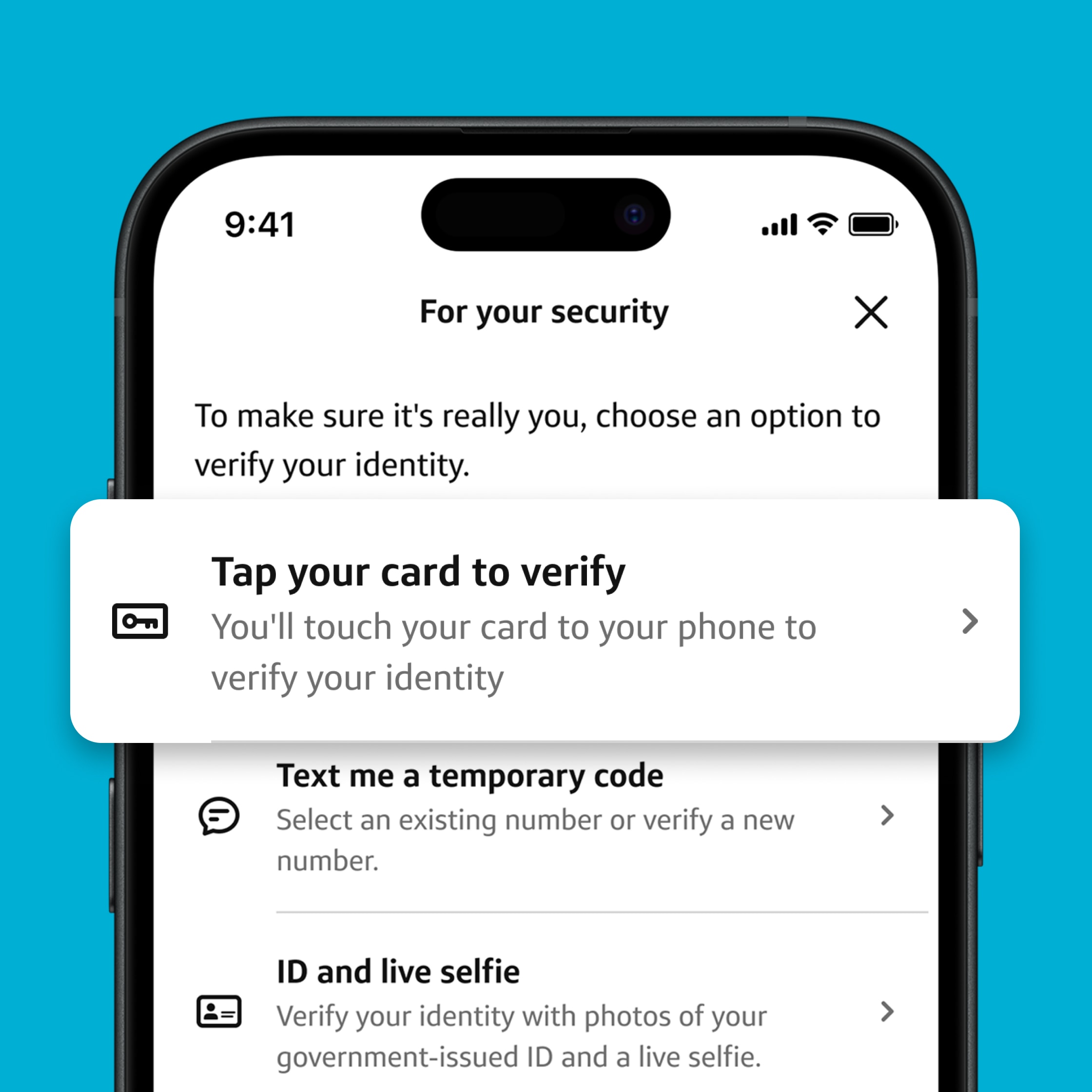 Capital One mobile app in app store