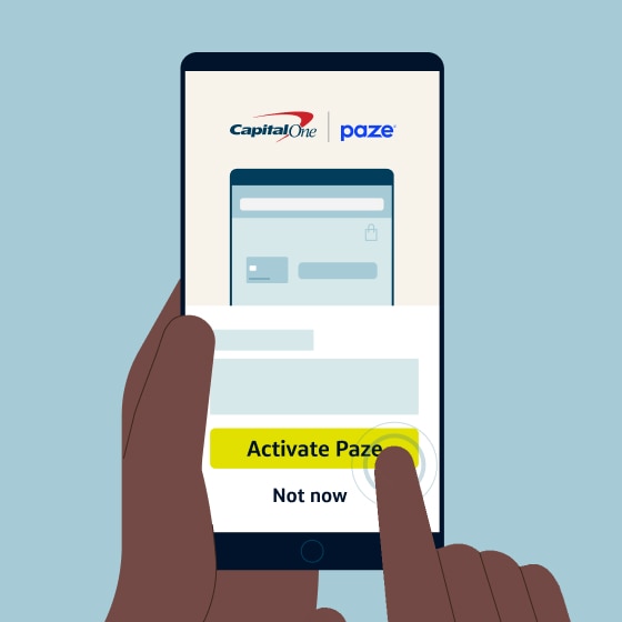 Smartphone prompting user to enter a code to verify their identity in Paze