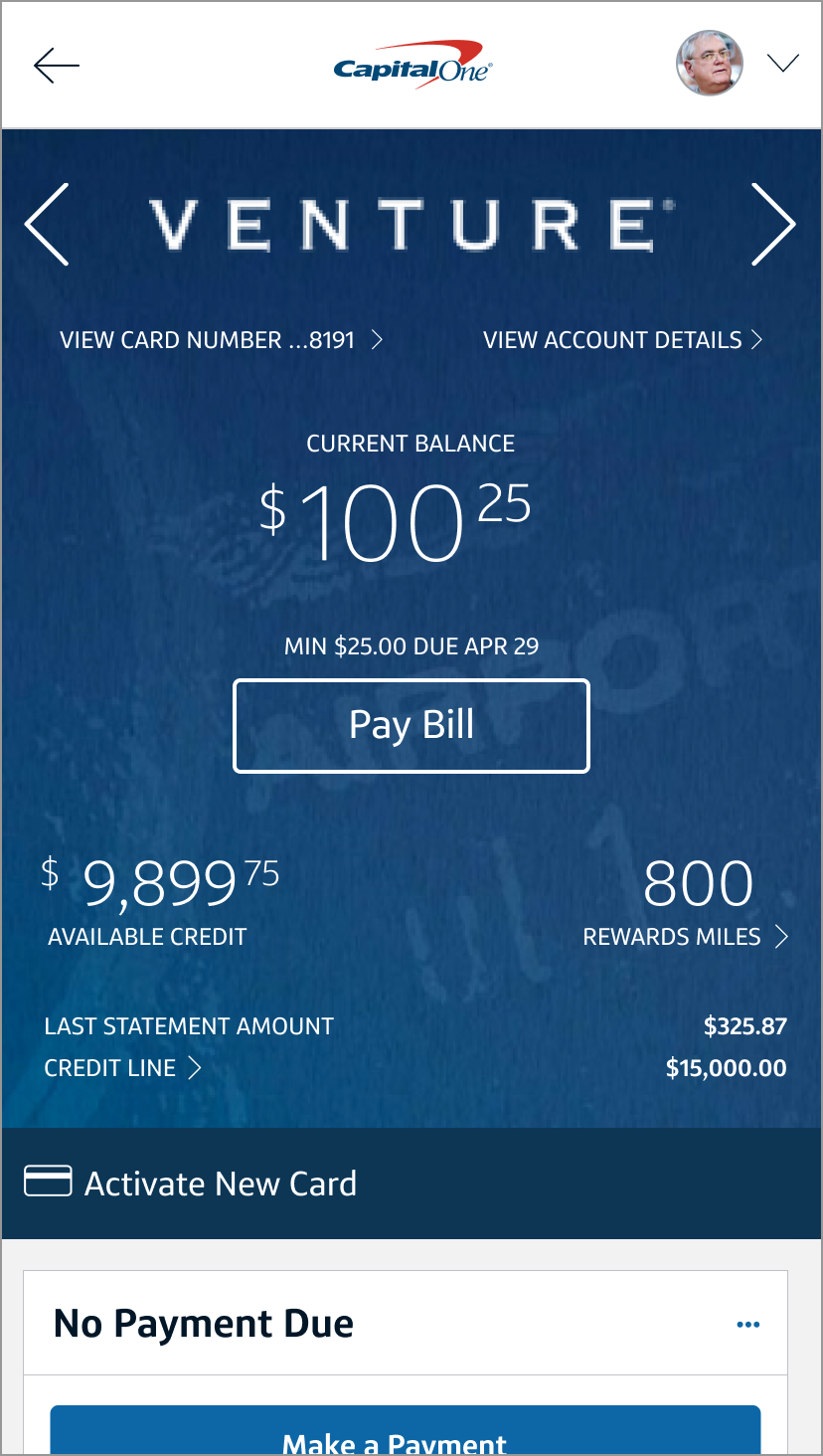 Capital one store credit card app