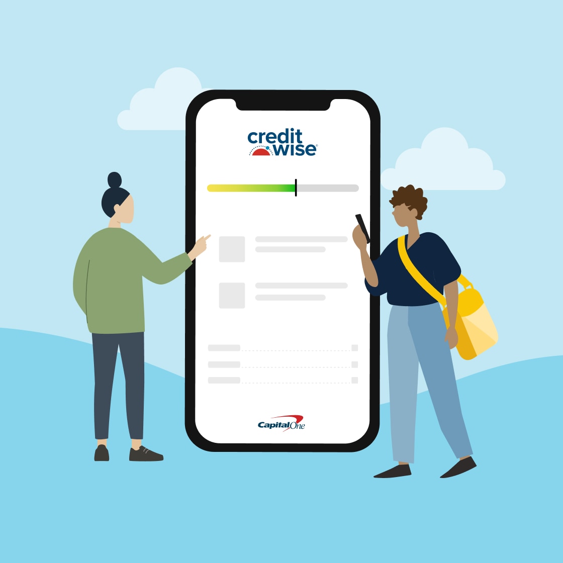Creditwise application illustration