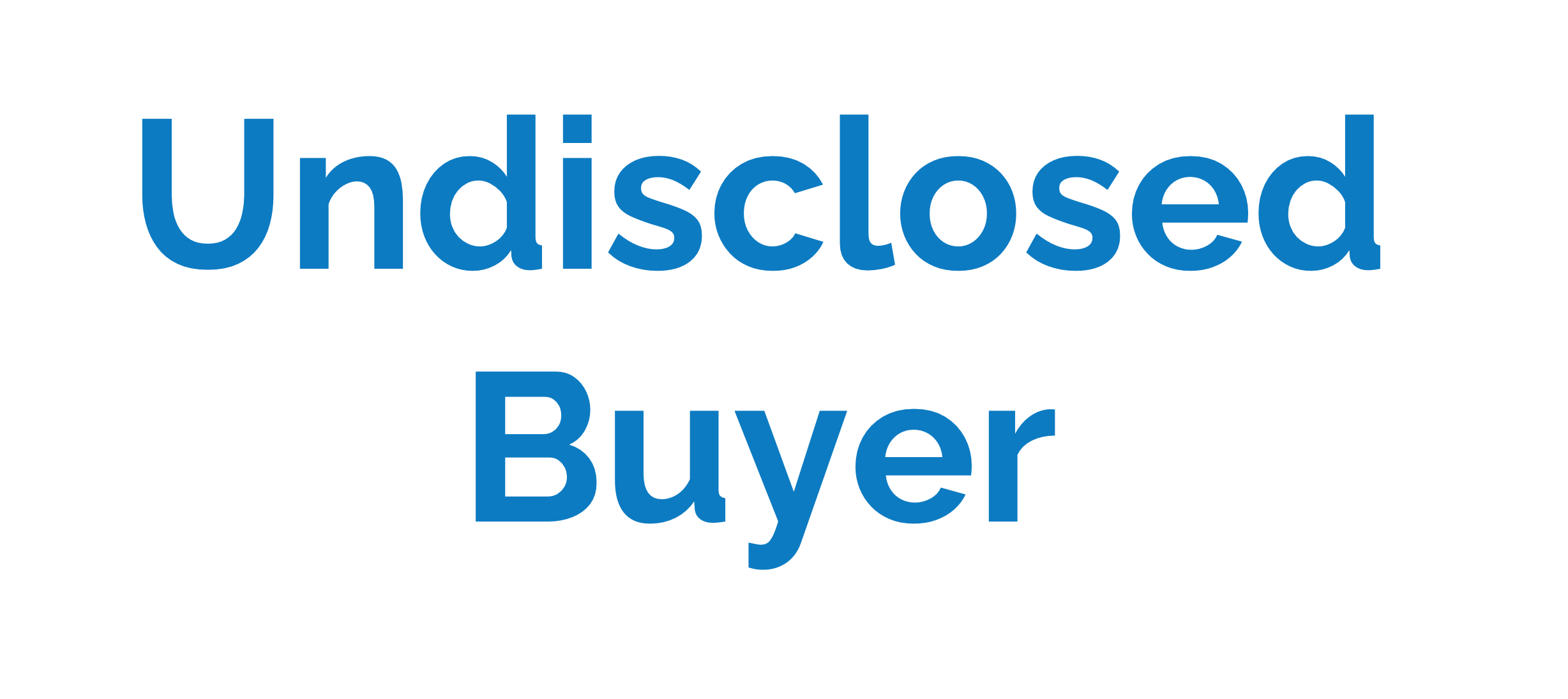 Undisclosed Buyer