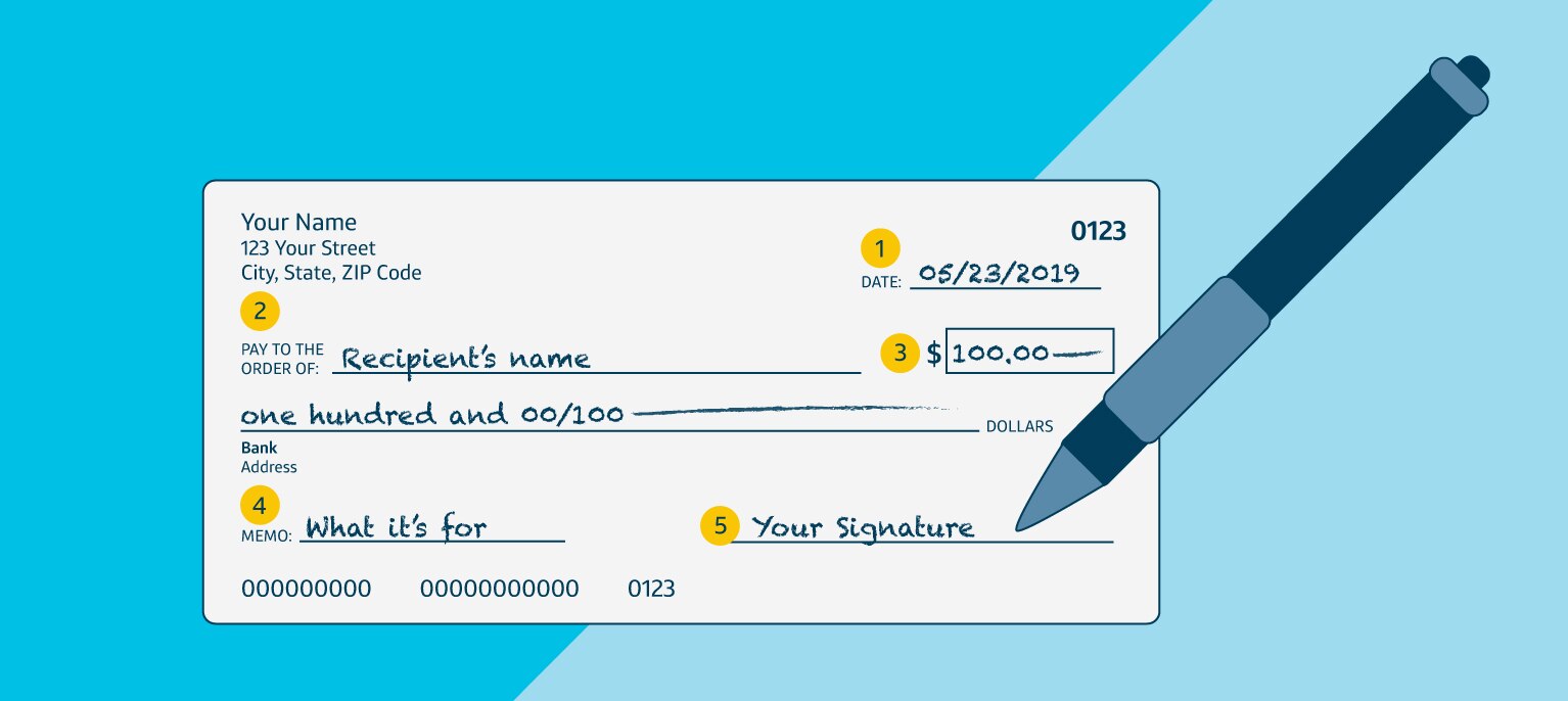 How to Write a Check Capital One