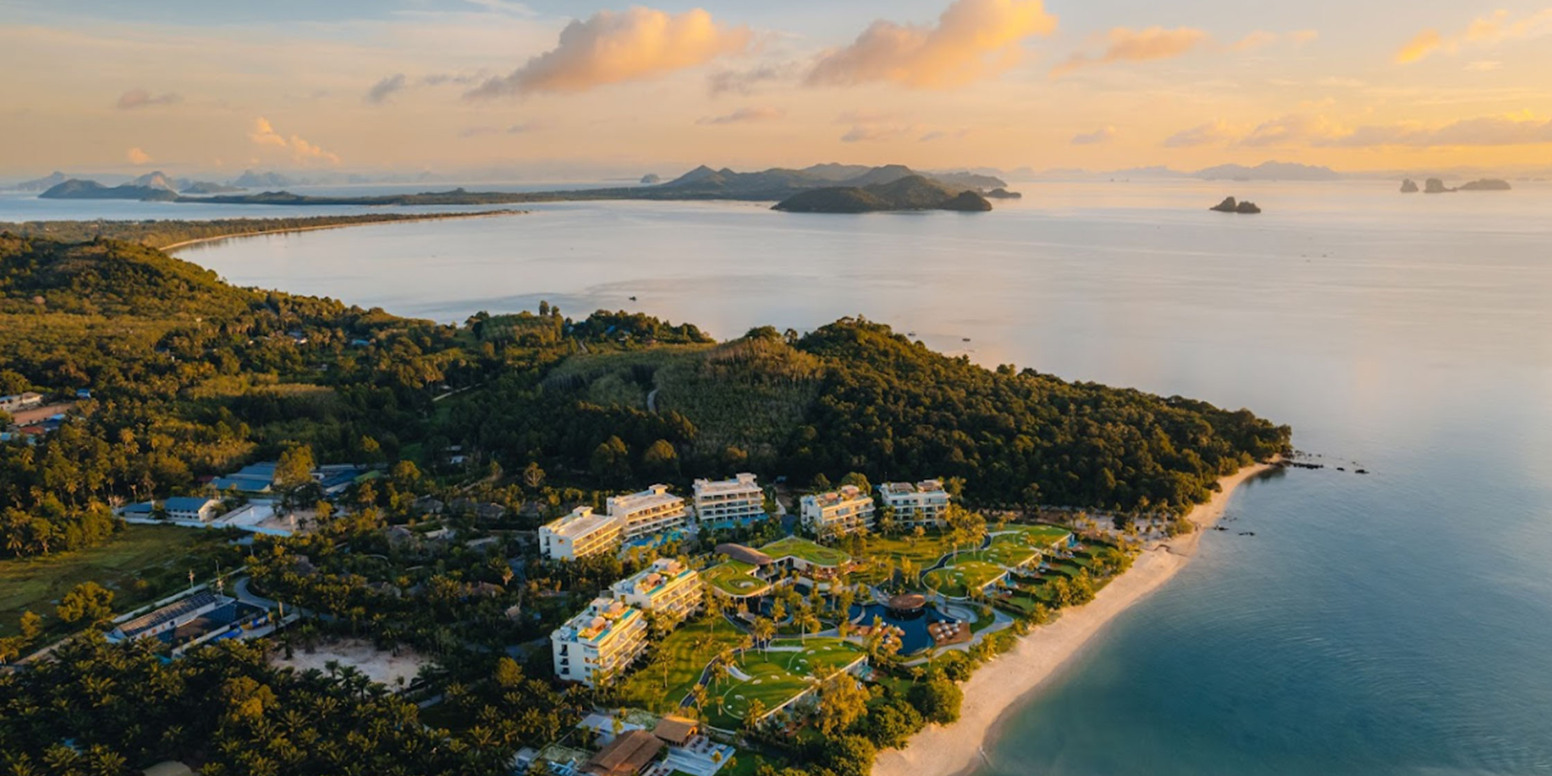 Aerial view of Anantara Koh Yao Yai Resort & Villas in Thailand, one of the many properties featured in the Capital One Premier Collection.