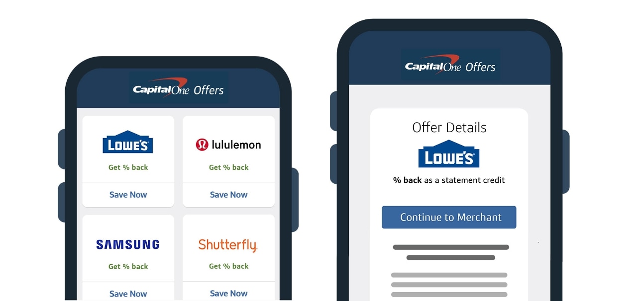 High-Quality Capitalone Get My Offer Background Illustration High-Quality Capitalone Get My Offer Background Illustration