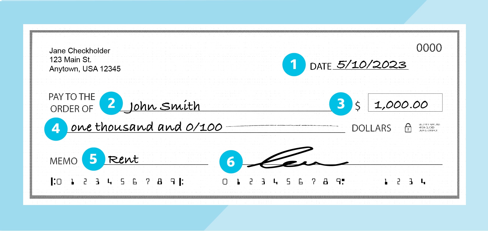 How to Write a Check in 6 Easy Steps Capital One