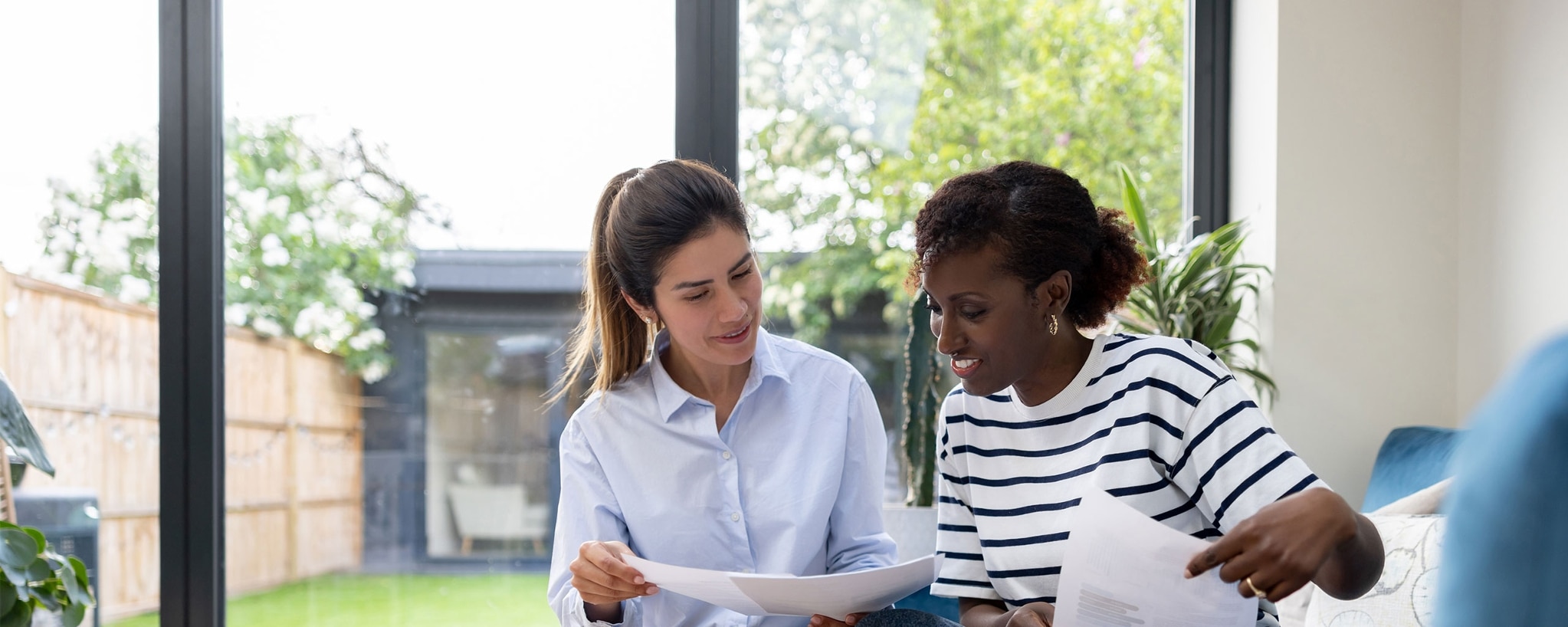 A homebuyer discusses how escrow works with their real estate agent.&nbsp;