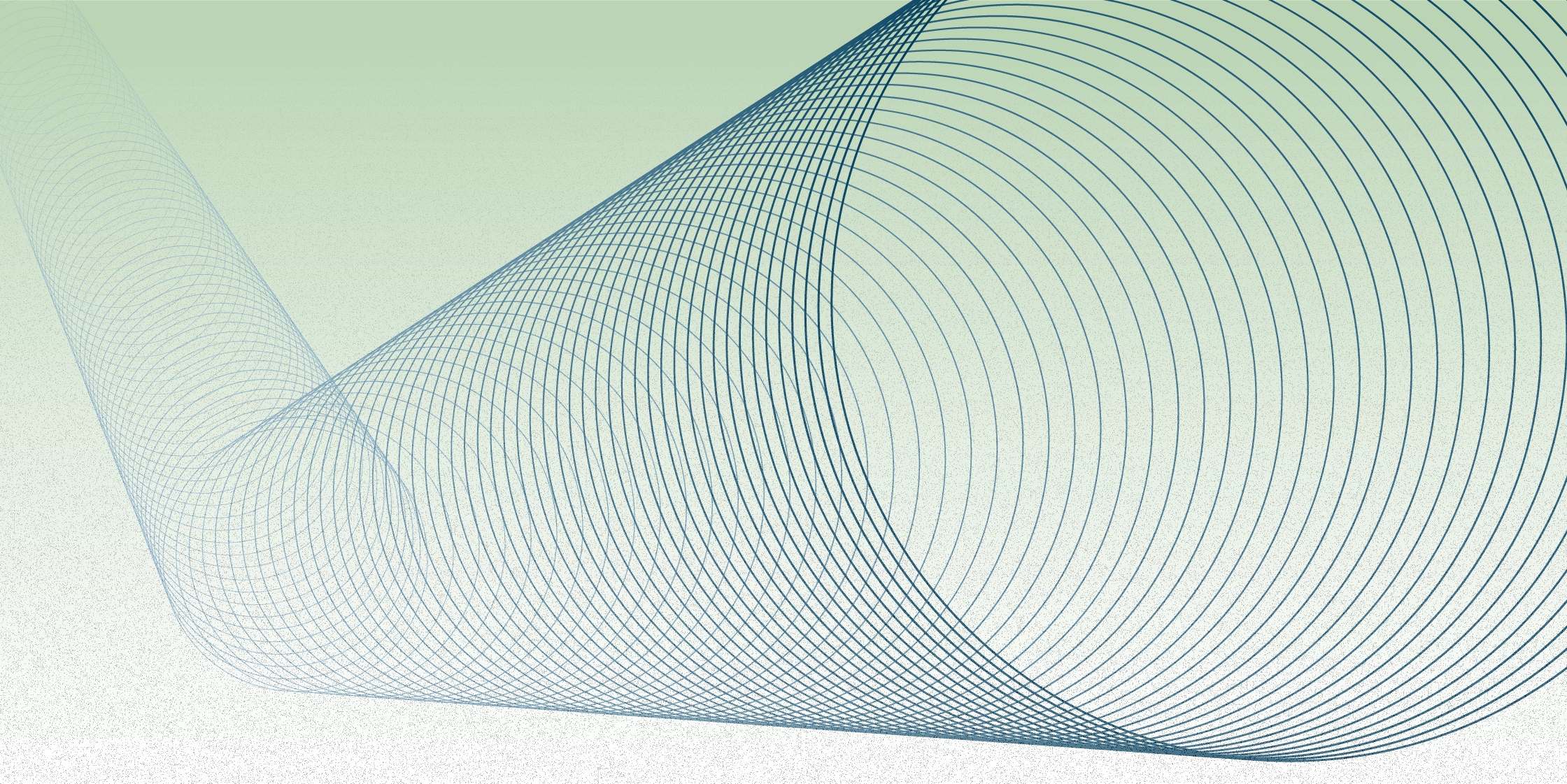 Green and navy line illustration