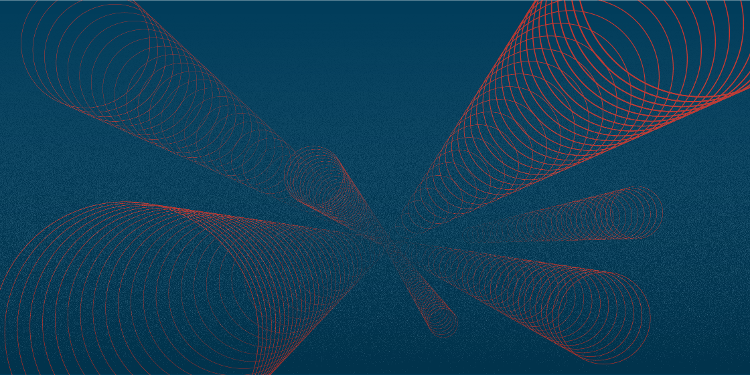 blue and red textured background