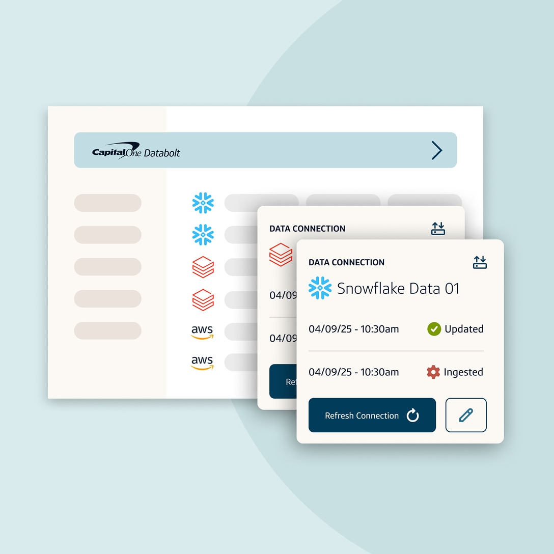 Databolt software screen