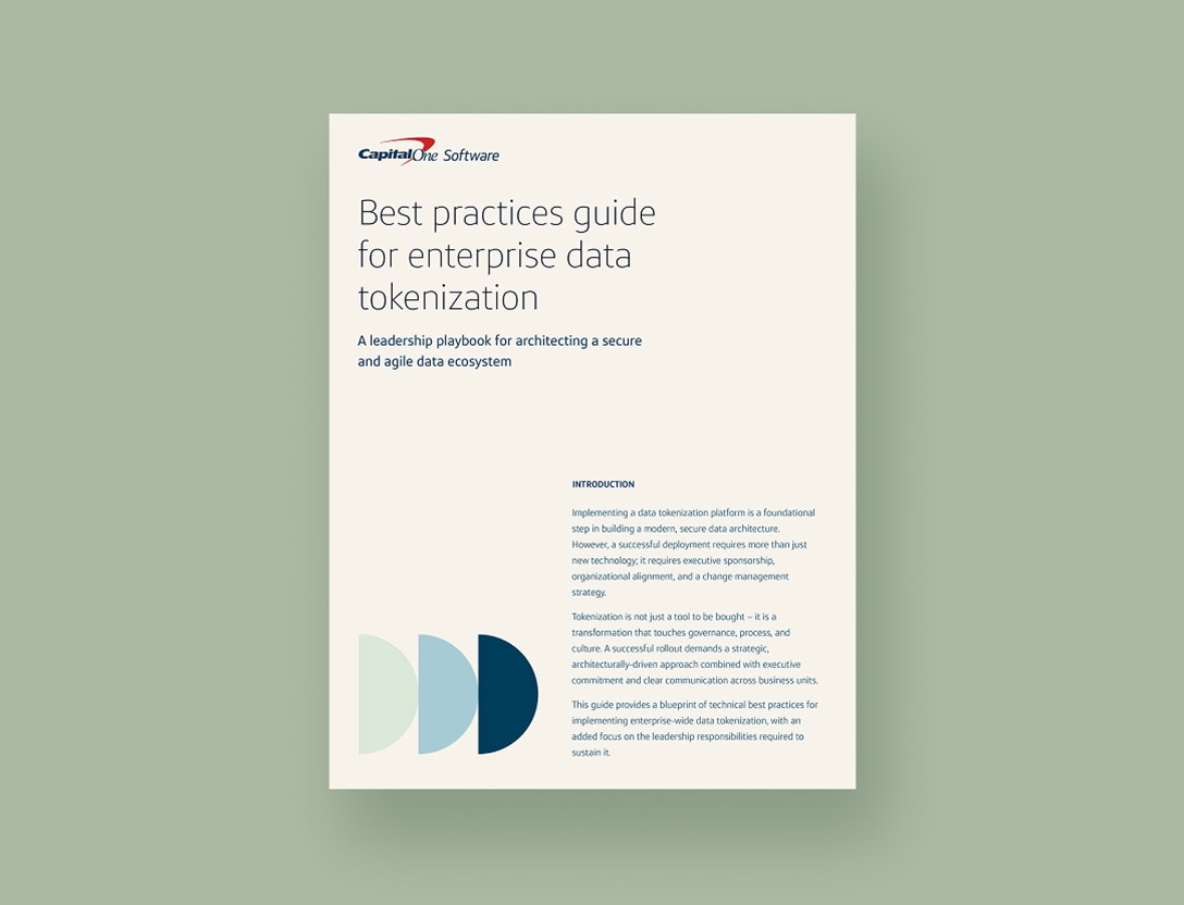 Digital copy of best practices guide for enterprise data tokenization