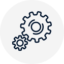 Gear icons