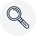 Magnifying glass icon