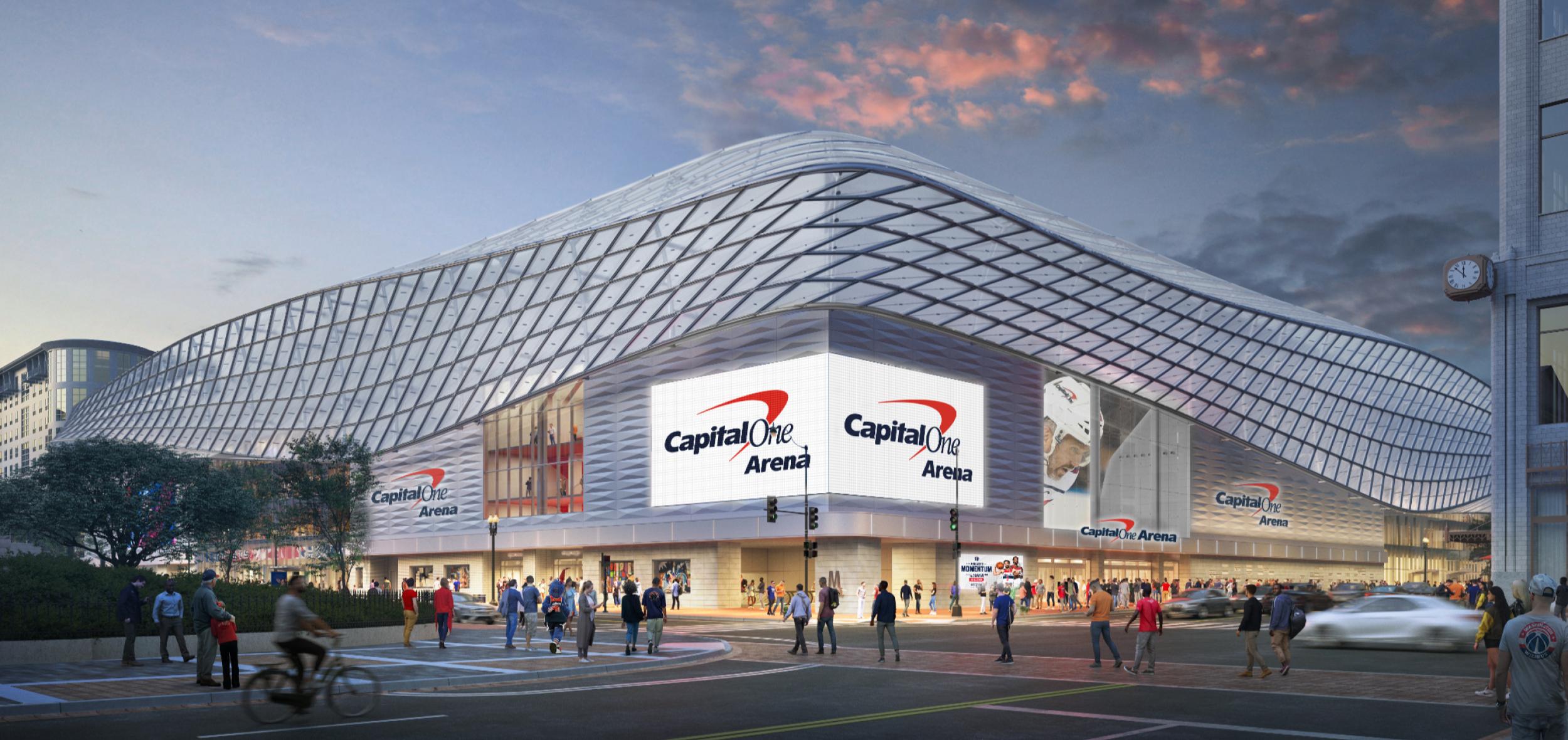 Capital One and Monumental Sports & Entertainment expand partnership and share detailed  plans for a reimagined Capital One Arena