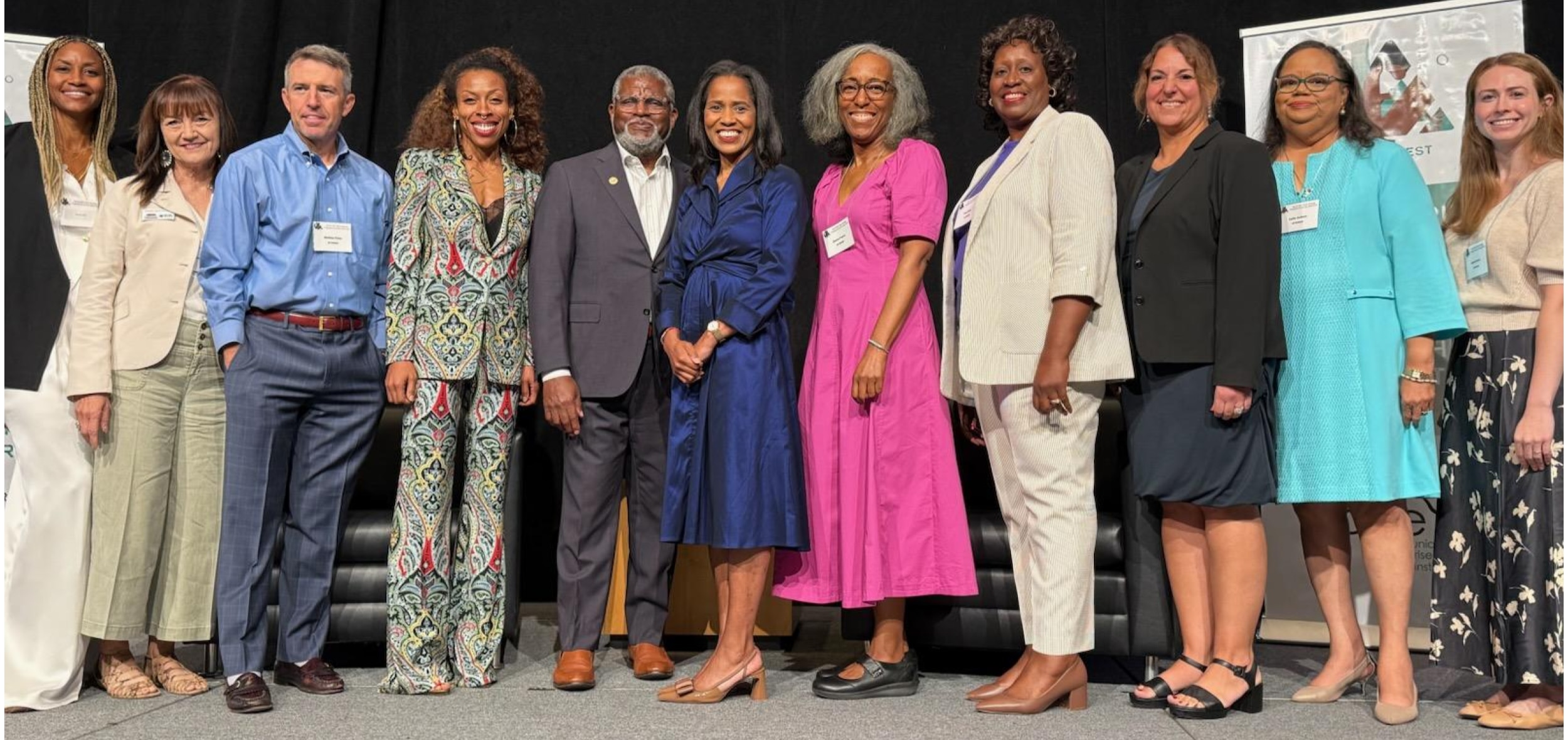 Panel of speakers at DELTAFEST