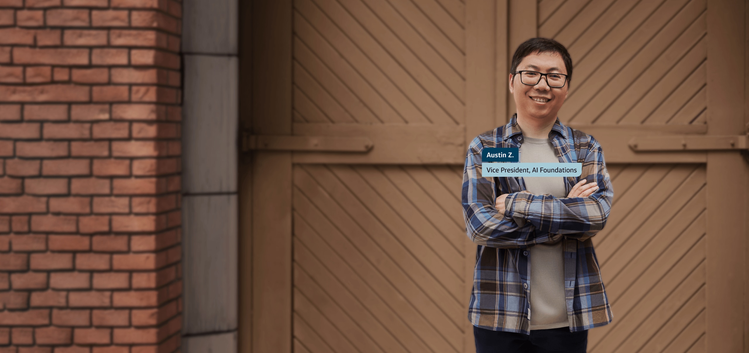 Capital One team member Austin Z., Vice President of AI Foundations