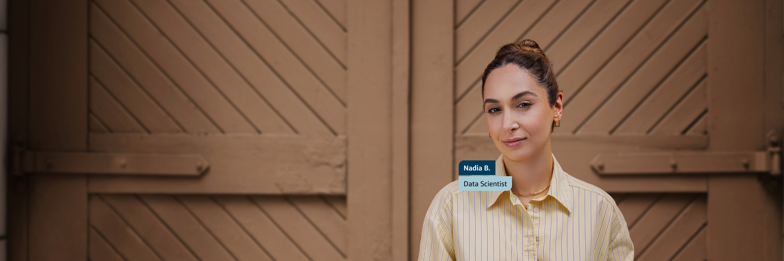 Capital One team member Nadia B., Data Scientist
