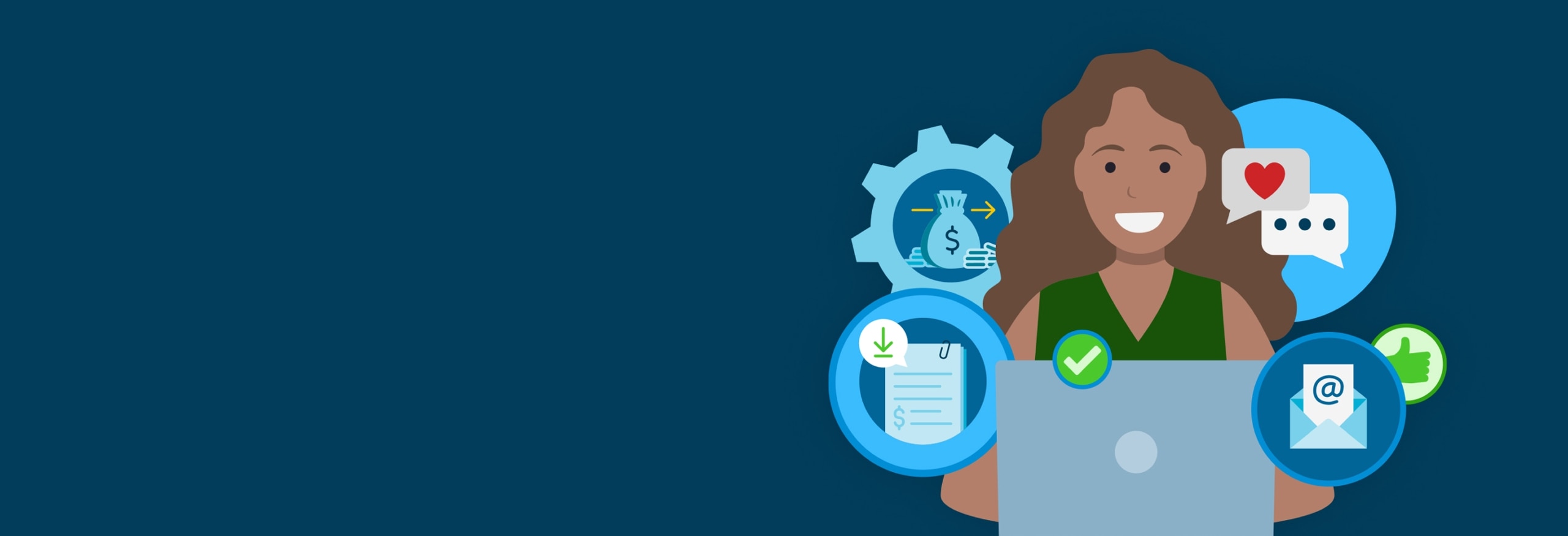 illustration of accounts receivable greivables